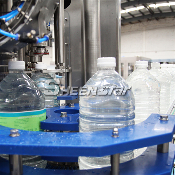 Мацінне апарату для напалнення бутыляў