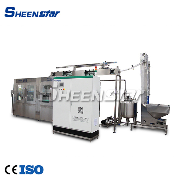 Hapja e nivelash të reja të prodhimit me një mashinë rrotulluese për mbushje dhe kapje