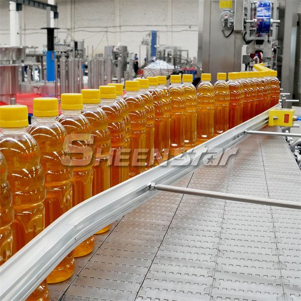 Security of juice bottling machine