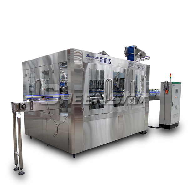 Verwendung von Mineralwasseranlagenmaschinen