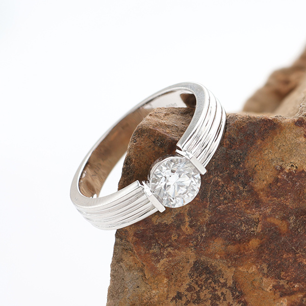 สร้อยข้อมือเพชรในห้องปฏิบัติการสำหรับผู้ชายที่ได้รับการออกแบบใหม่