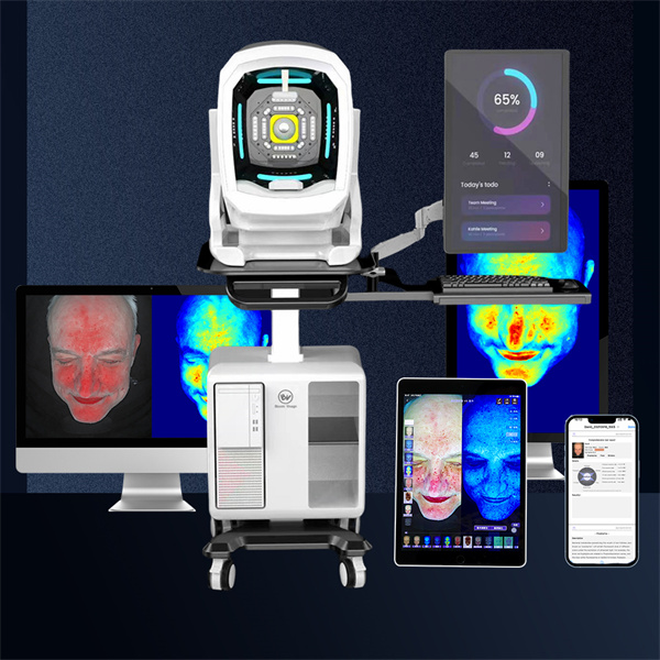 चेहरा स्कैनर तकनीकले स्किनकेयरको भविष्यलाई अपनाउनुहोस्
