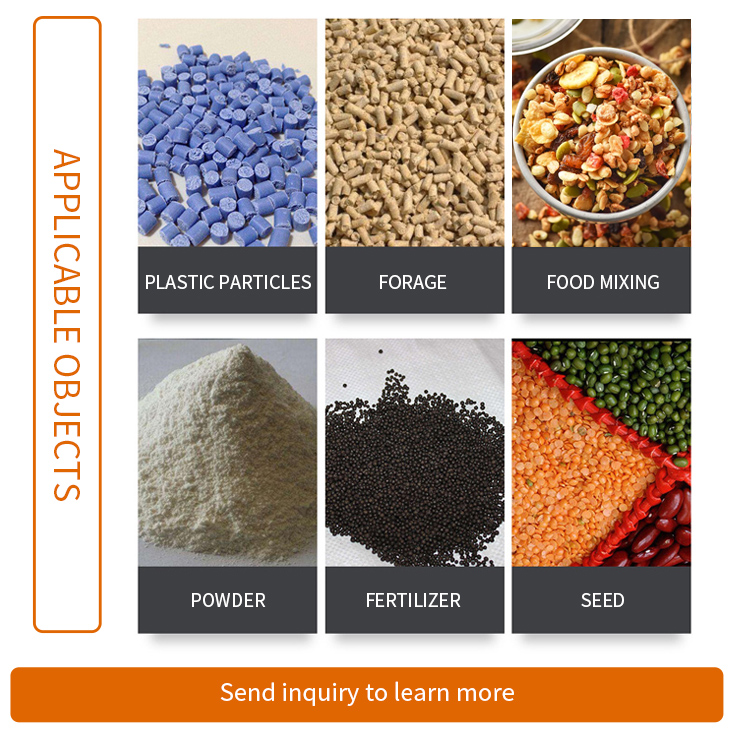 Factory Direct Supply Laboratory Small 304 Stainless Steel Powder Granule Mixer Drum Mixing Machine details