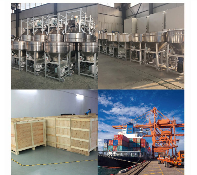 Carbon Steel Powder Drum Mixer For Plastic Herbal Powder W Cone Blender Drum Mixer On Sale details