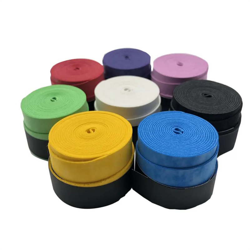 Sobreempuñadura de PU personalizada OEM para raquetas de tenis, agarre de bádminton, padel y playa, con absorción de sudor 800S
