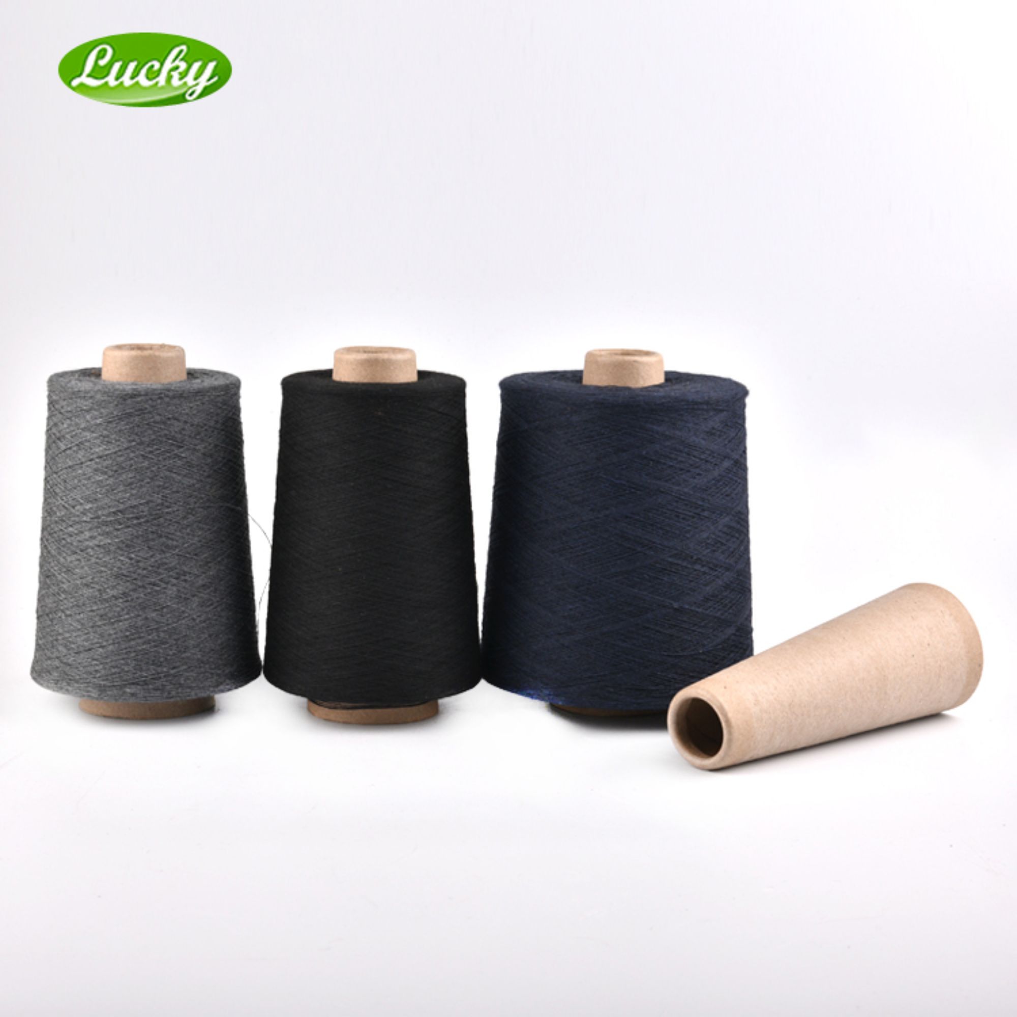 16S1 20S1 Lana mista riċiklata CVC TC OE għall-ikknepp talġieħen koton