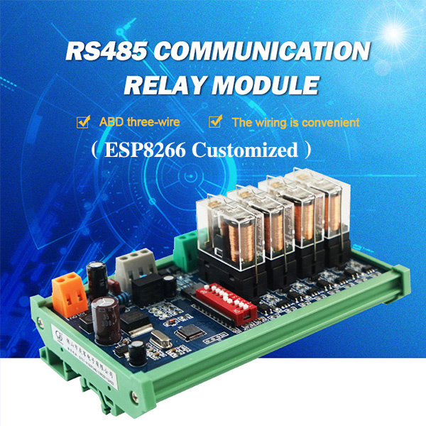 Zažijte plynulé dálkové ovládání elektrických spotřebičů pomocí modulu ESP8266 Relay 4 Channel