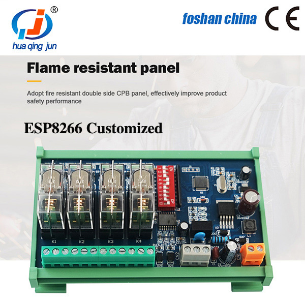 Dosáhněte efektivních řešení automatizace pomocí modulu ESP8266 Relay 4 Channel