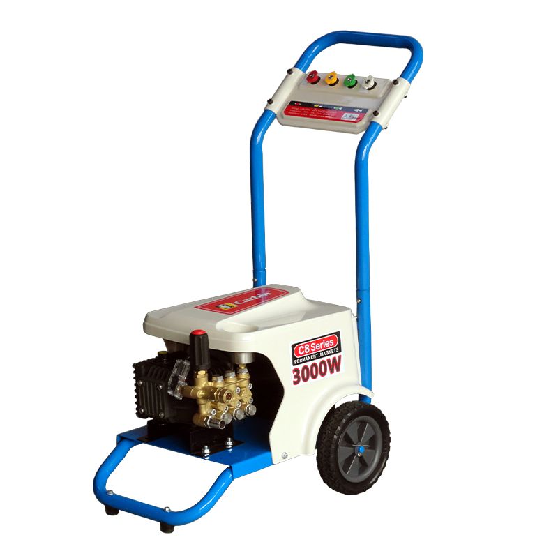 Зрабіце чыстку на вуліцы простай справай з аўтаматычнай машынай для мыцця пад ціскам