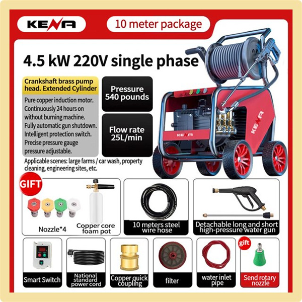 به لکه‌های مقاوم خوشانیدن کنید با یک دستگاه شستشوی فشار قوی با آب گرم.