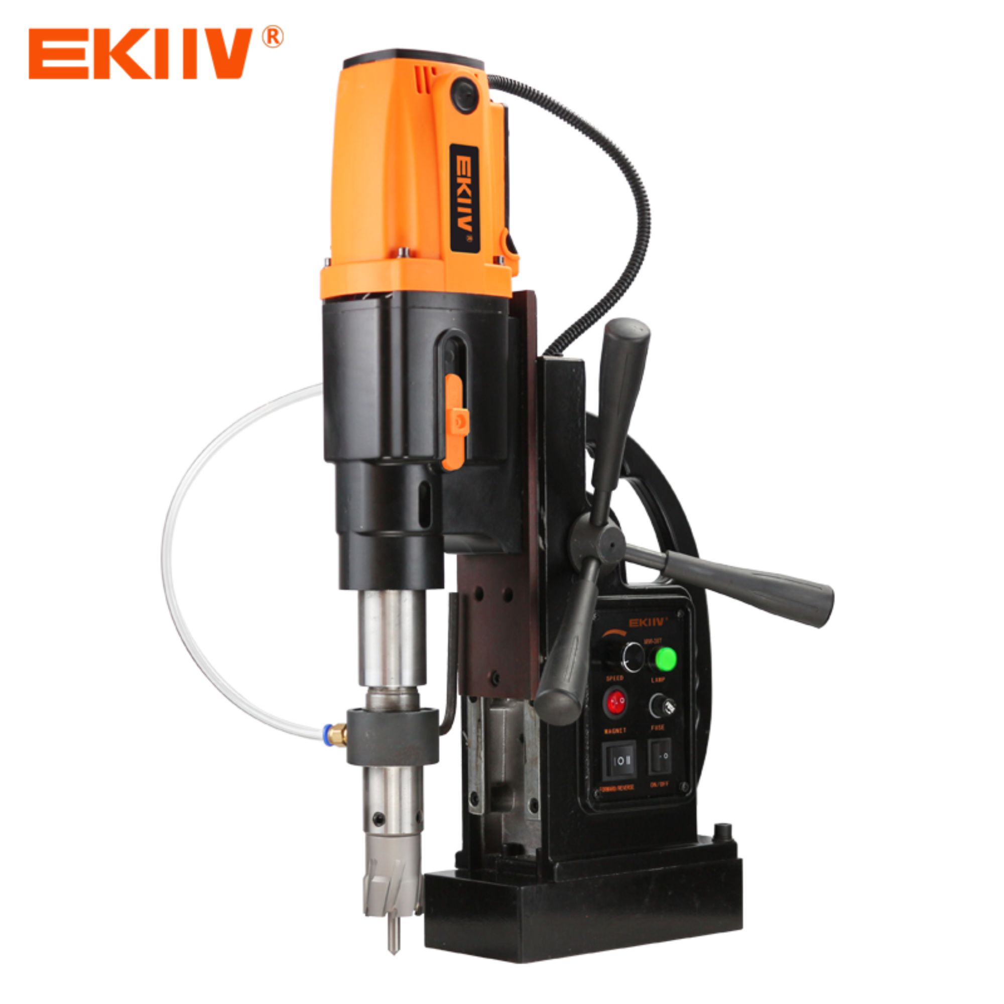 MW-38B 110V 220V 2段ギア調整可能スピード可変型磁気ドリル、ナットドライバータイプ、携帯用電動マグネットドリル