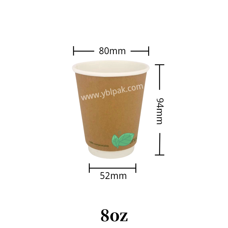 Double wall paper coffee cups manufacture
