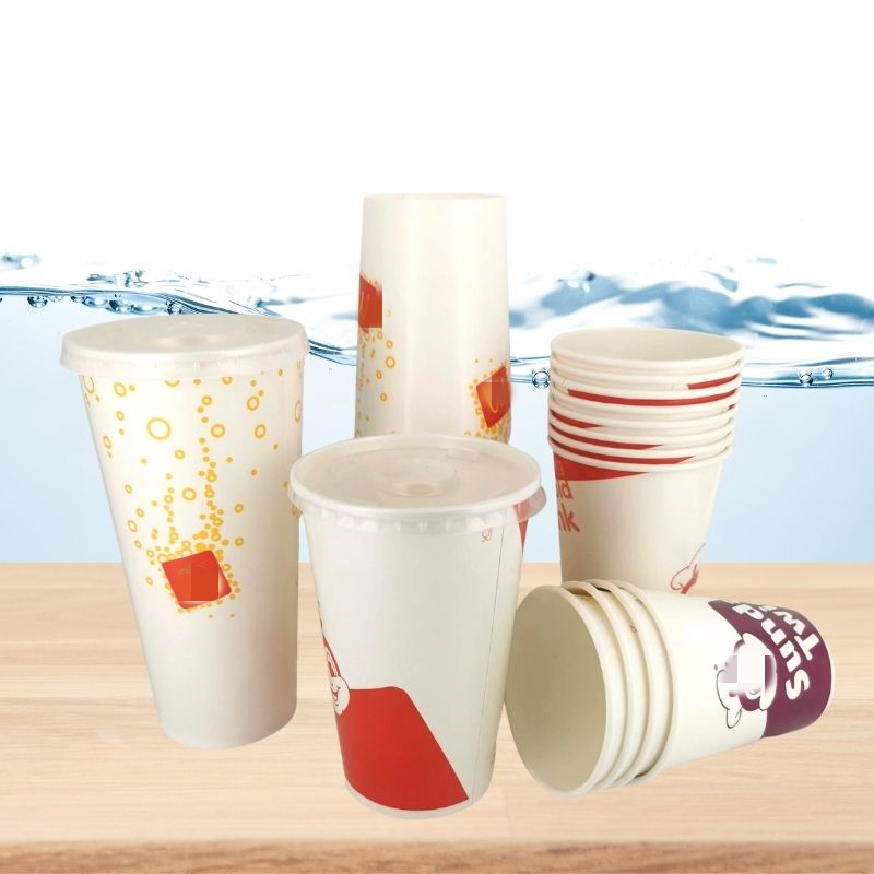 Double PE paper cup for soda cold drink manufacture