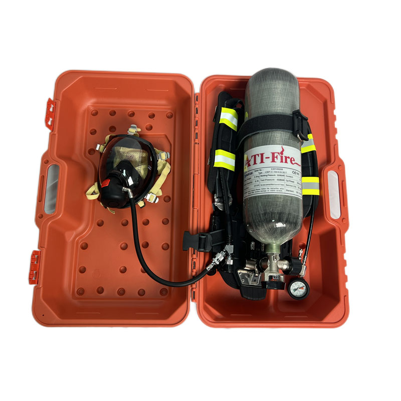 ATI-FIRE EN136 EN137 6L Steel 6.8L&9L Carbon Fiber Gas Cylinder SCBA Supports Customized Accessories