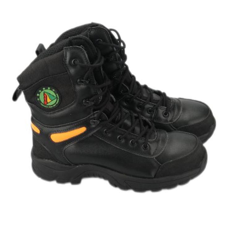 ATI-FIRE EN Stálhetta Stál Miðsóli Fire Leather Boots Safety Rescue