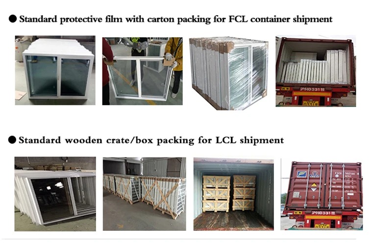 triple glass pvc upvc doors and windows casement window for bedroom-14