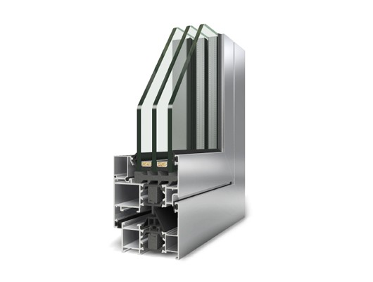 Minglei German standard aluminum tilt and turn passive window triple pane windows manufacture