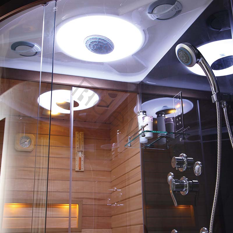 Sauna & dampdusj kombinasjon sauna dampbade roewebath