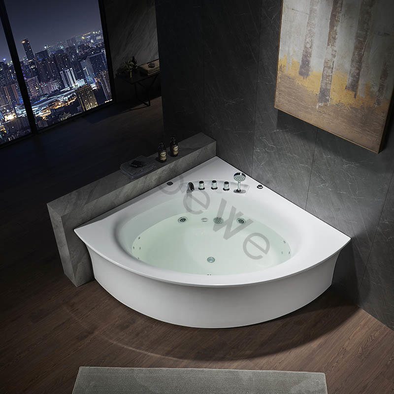 Roewebath Hydromassage-Ecke Whirlpool-Badewanne
