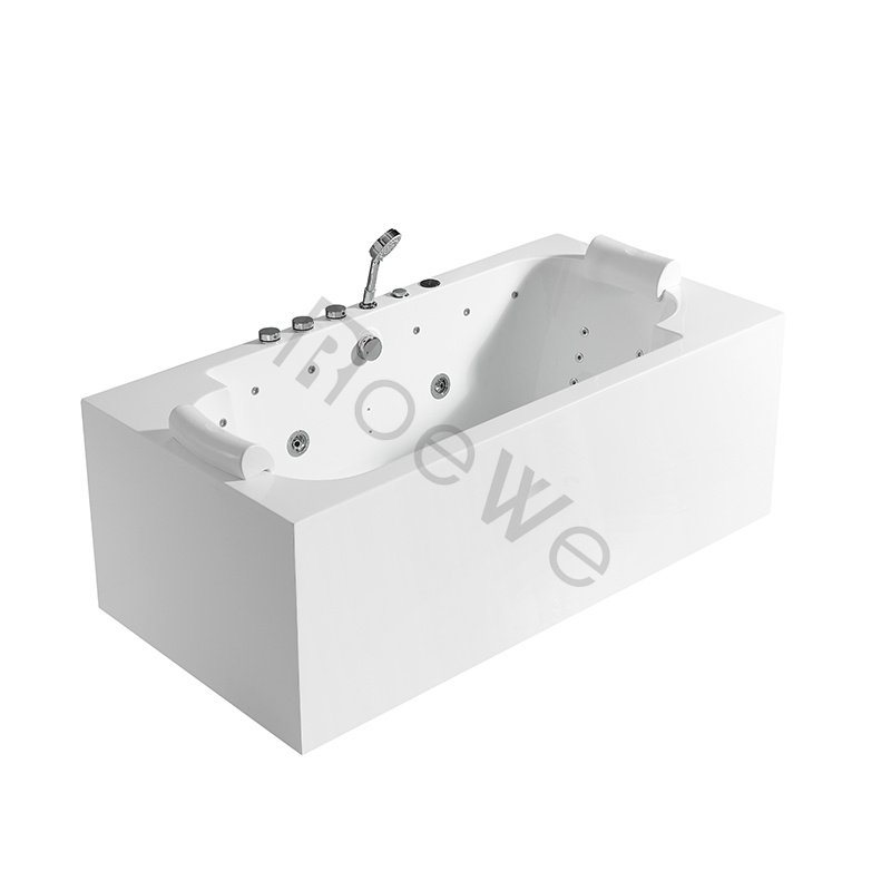 Roewebath luxuriöse innenbetriebene Jets Whirlpool-Massagewanne