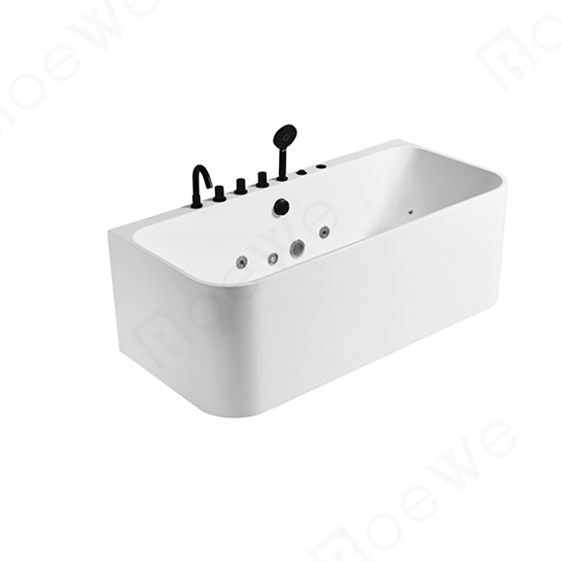 1 Person Whirlpool-Badewanne weiß Massagedusche Acrylbadewanne Preis