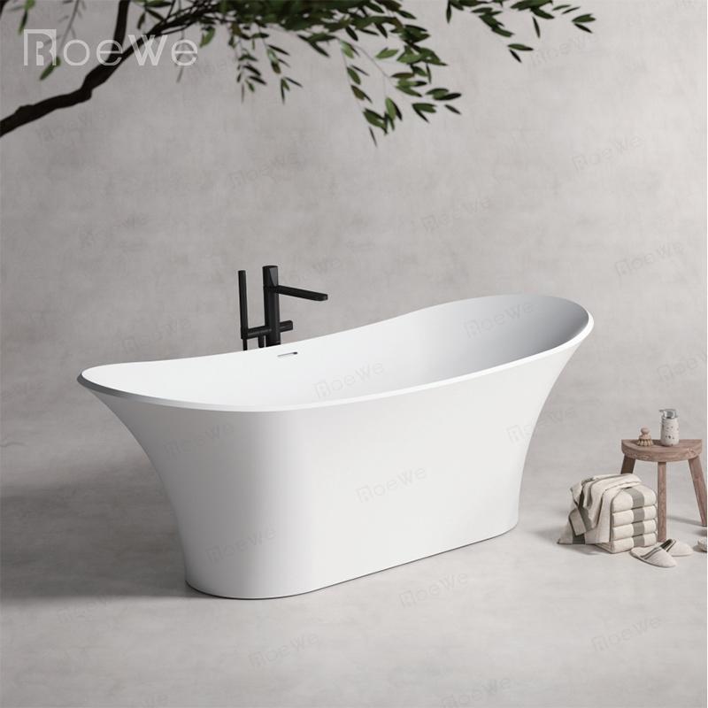 hotel-Projekt Standard-Design Gusstein-Wanne Feststoff-Kompositwanne