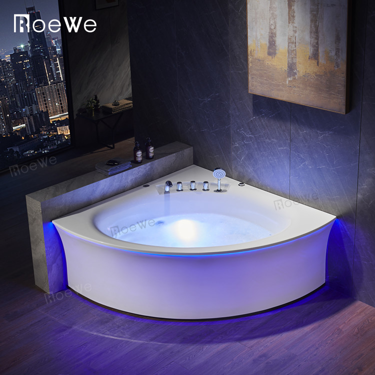 Roewebath Hydromassage-Ecke Whirlpool-Badewanne