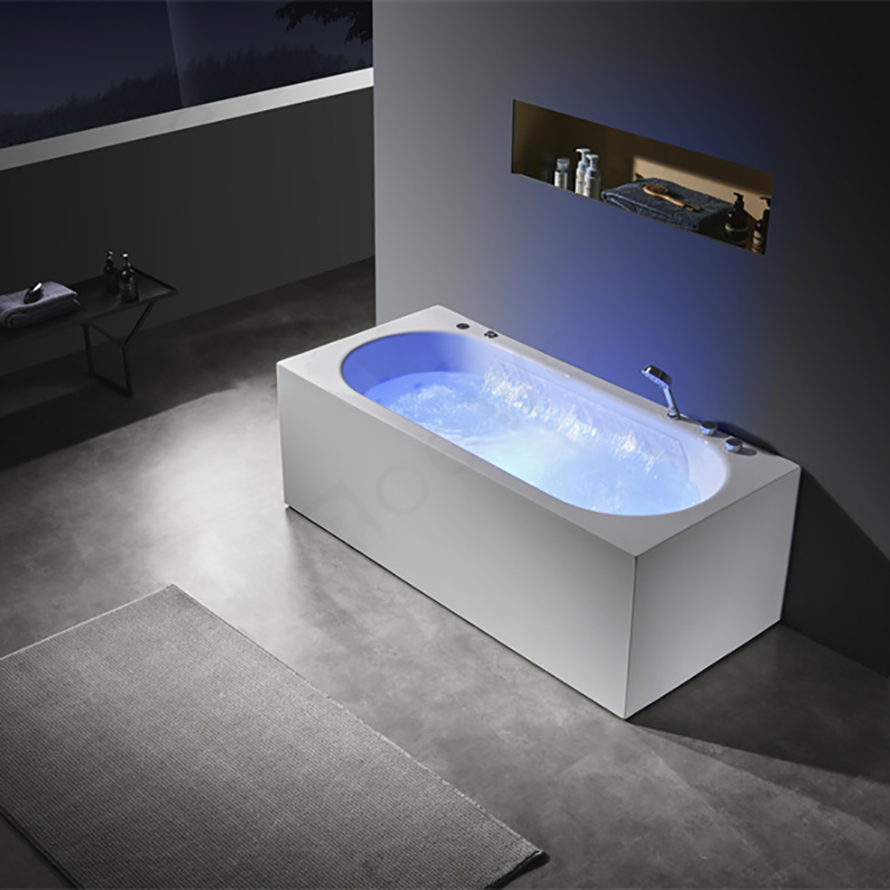 Nisch hydro masasjebad rektangulært badestuebad