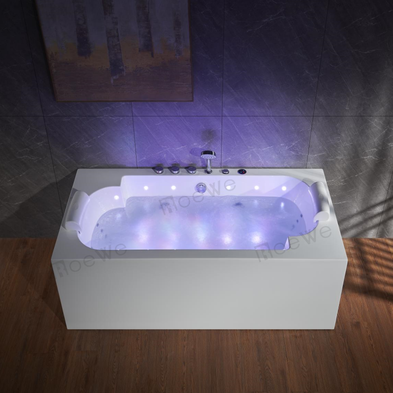Roewebath luxuriöse innenbetriebene Jets Whirlpool-Massagewanne