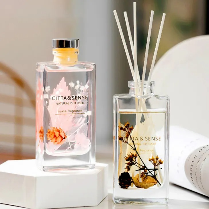 150ml ravninska kvadratna posoda za šivke difuzorja