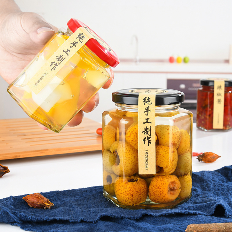 علبة تخزين سداسية الشكل