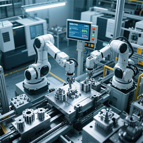 ปฏิวัติการอัตโนมัติในโรงงาน CNC ทั่วโลก - อัตราการใช้งานหุ่นยนต์แตะ 65% การก้าวกระโดดด้านประสิทธิภาพและความยั่งยืน
