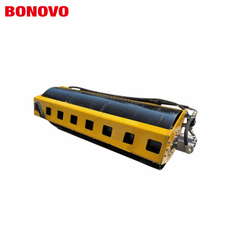 BONOVO small heavy duty vibratory roller skid steer