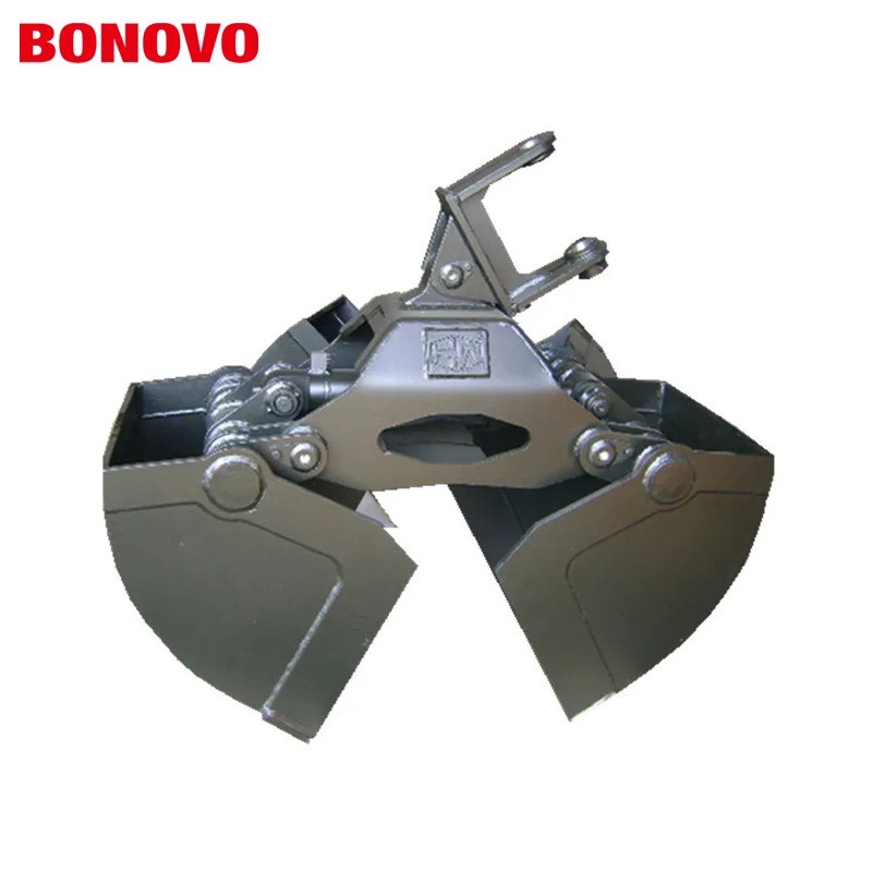 BONOVO Clamshell Grab shell bucket for Excavators and loaders/clam shell bucket teeth 
