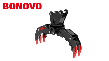 The exquisite and special design of hydraulic wood grabber for small excavator