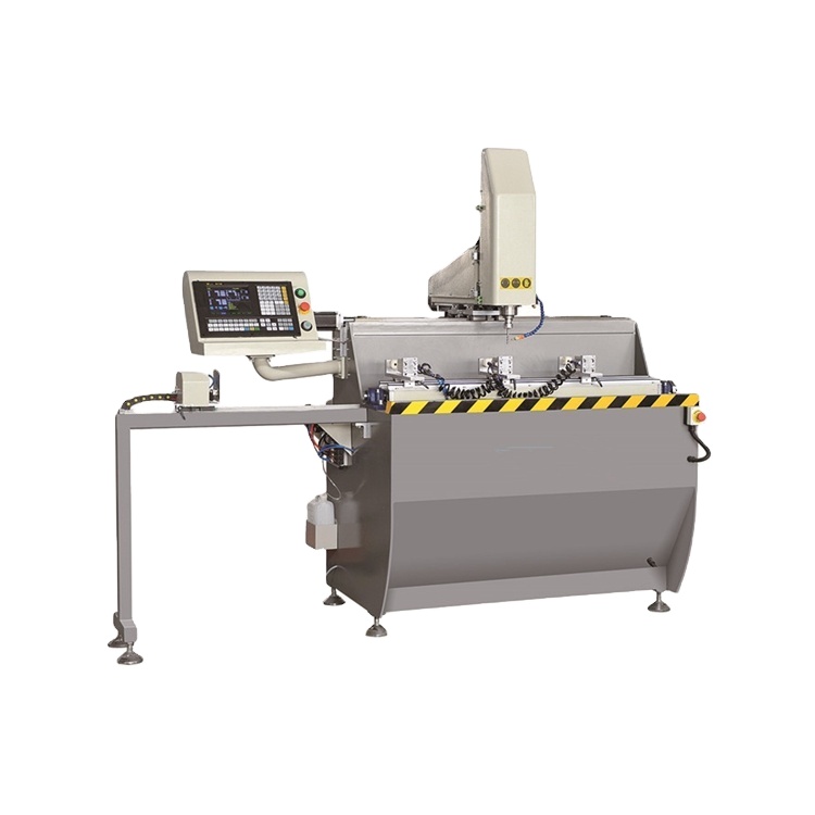 Тикке жайгашкан компактный CNC фрезердеу машинасы, алюминий жана PVC үчүн авто каражат алмаштыруу серво жүрүшү