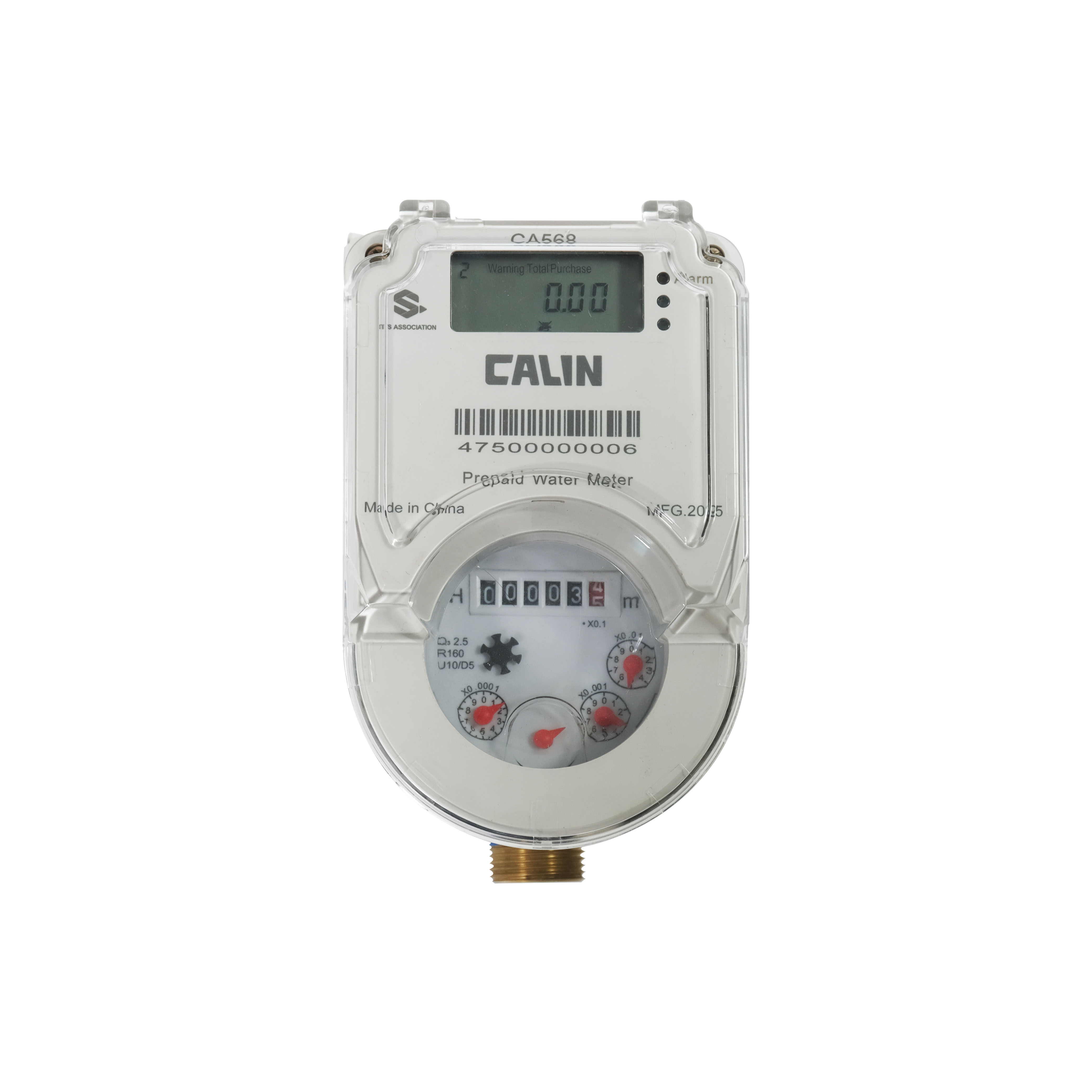 Multi-jet STS Split Prepaid Water Meter