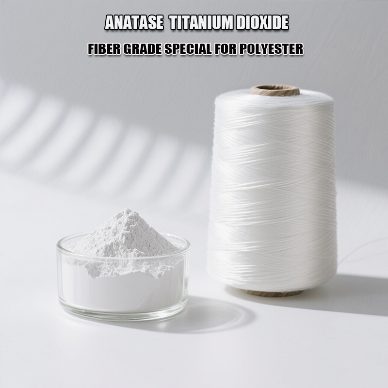 دی‌اکسید تیتانیوم آناز آنالگرافی الیاف شیمیایی|ویژه پلی‌استر