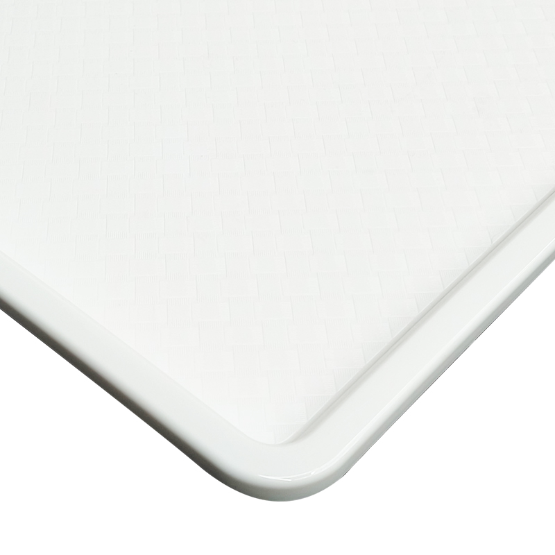 18" x 26"x 1 1/5" Extra Large Food Tray, Polypropylene, White, SE3004WH