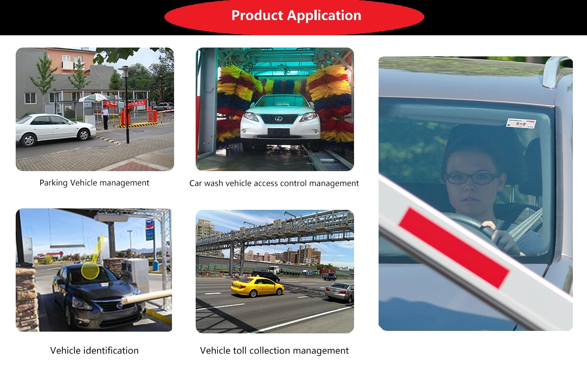 rfid windshield label-0