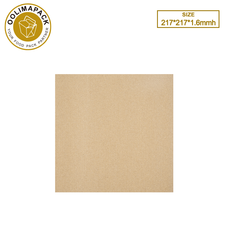 כרית נייר לפיצה בגודל 217×217×1.6 מ