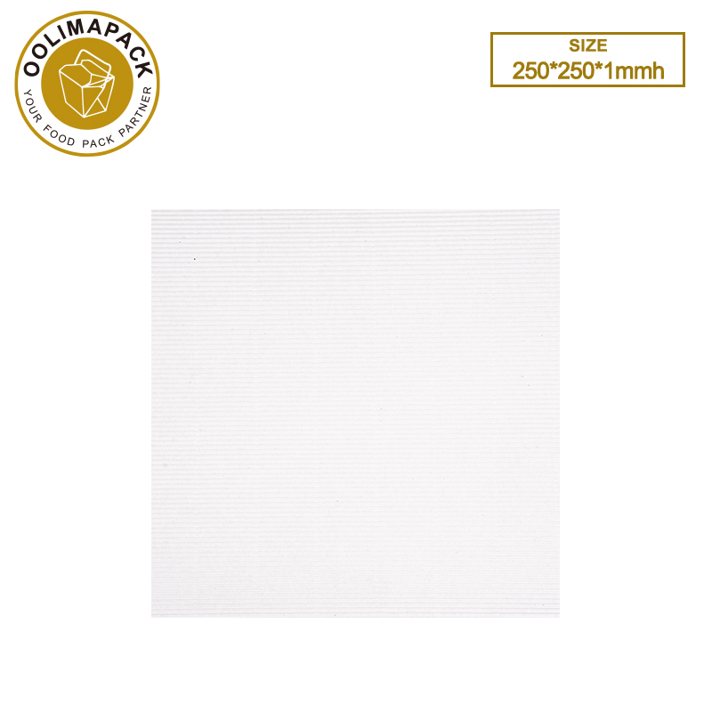 כרית נייר לפיצה בגודל 250×250×1 מ