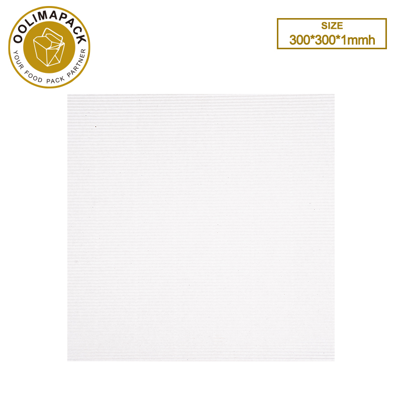 כרית נייר לפיצה בגודל 300×300×1 מ