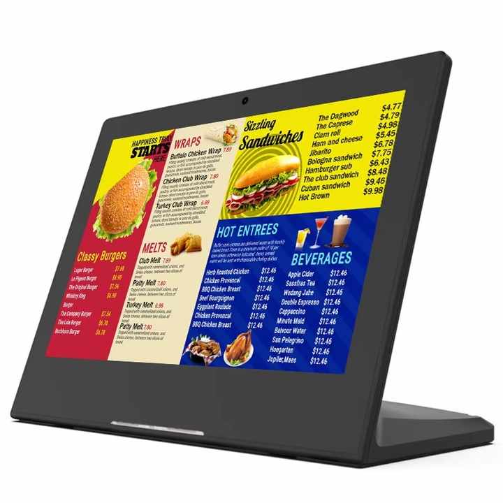 13.3Inch RK3566 Menu Android Tablet L-Type Restaurant Ordering Tablets  