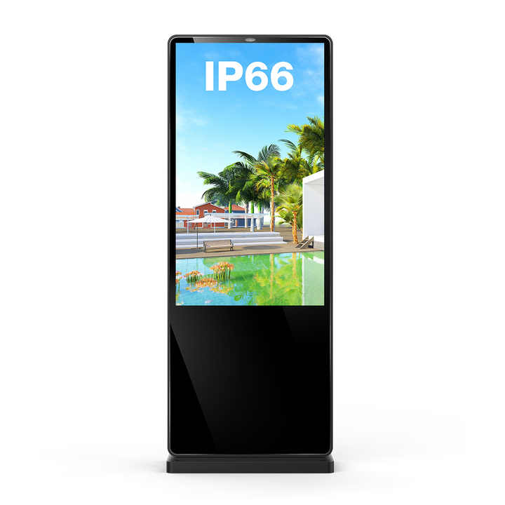 Kiosk quảng cáo LCD dọc siêu lớn 86 inch Màn hình đứng trong nhà  