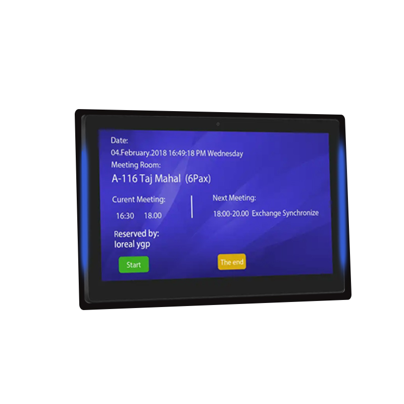 13.3Inch RK3566 POE NFC Wall Mounted Android Tablet PC With Two Sides Light Bar