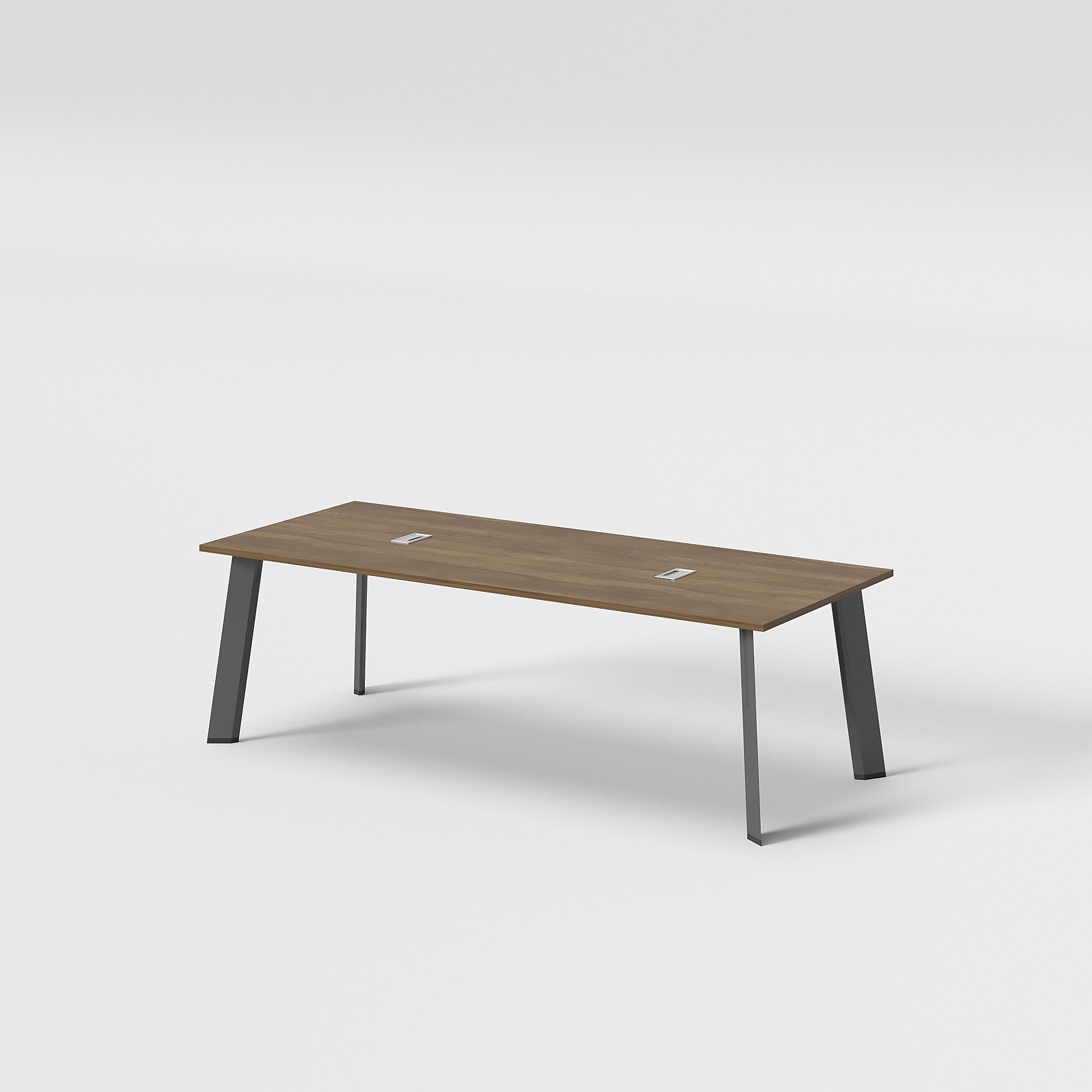 Ġieħden Konferenza bil-Deżign Spazjużi u Sqar Metaliku Moderna għall-Inkuntri Professjonali