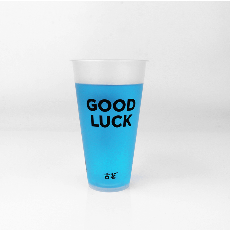 490ml Kuppa ta' Inġeċċjoni PP/Mleħ Tea/Bubble Tea/Boba Tea - diqma ta' 89mm, PP-490-89