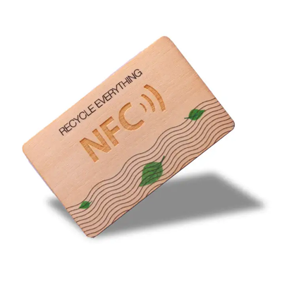 Rfid /Nfc Wood Card