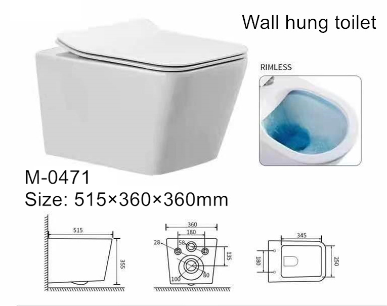 Maksymalizacja przestrzeni za pomocą projektów wiszących toalet